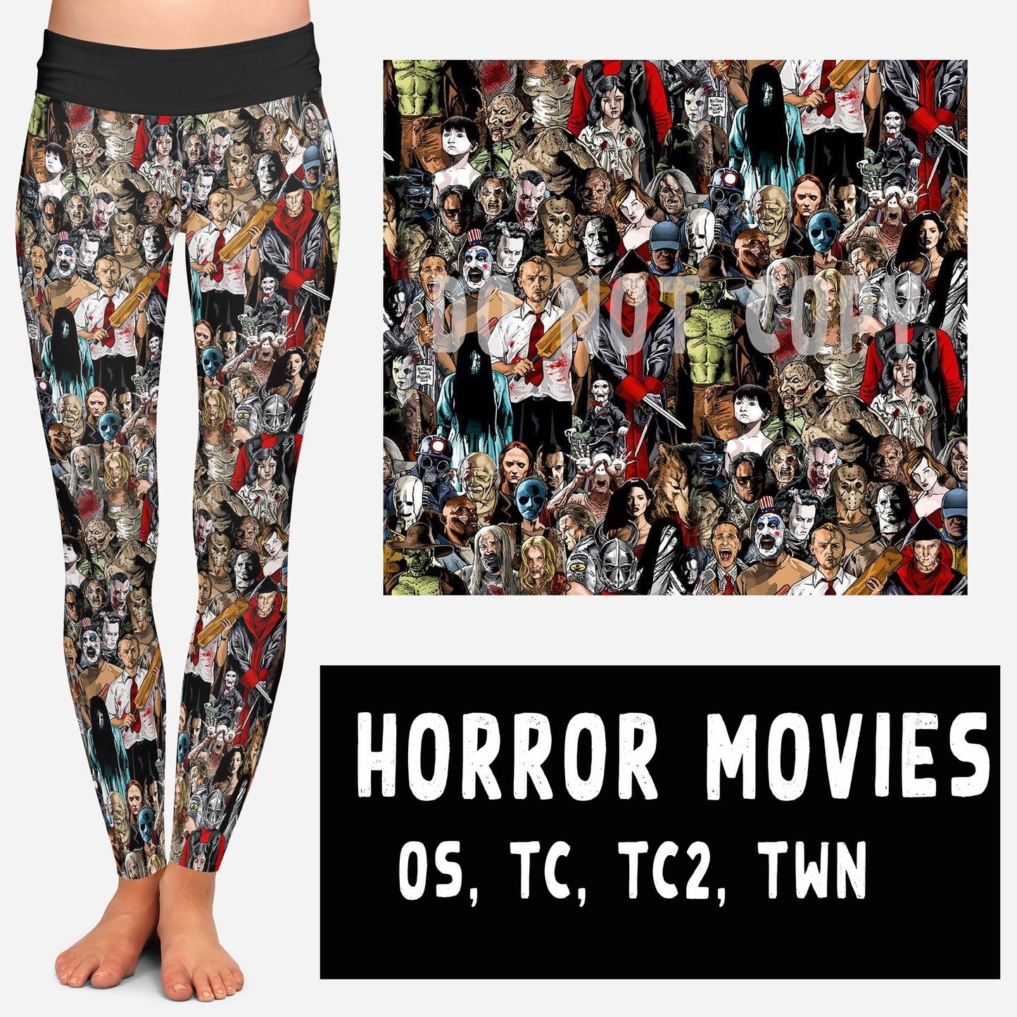 HORROR MOVIES LEGGING/JOGGER