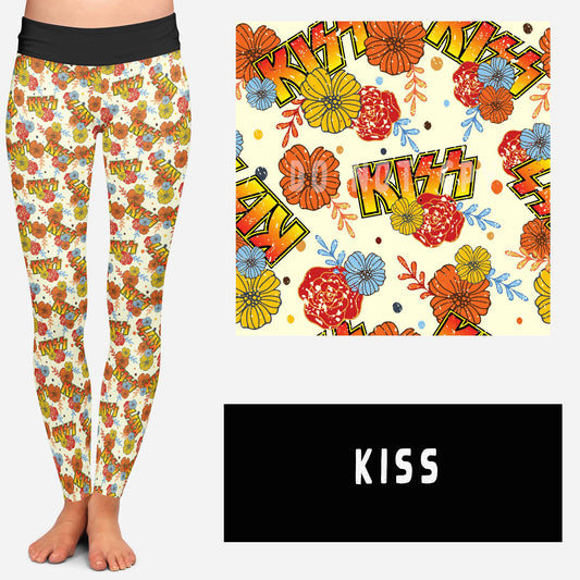 BAND RUN 2- KISS LEGGINGS/CAPRI/JOGGERS