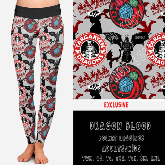 BATCH 69-DRAGON BLOOD- LEGGINGS/JOGGERS