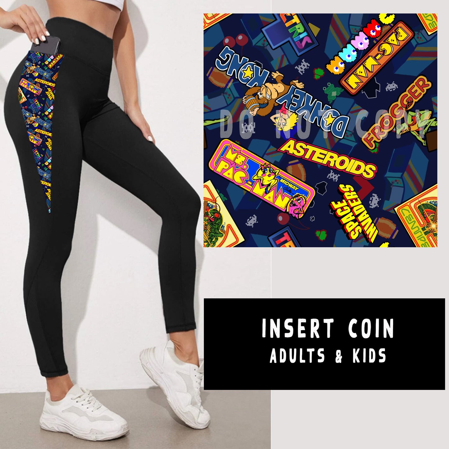 OUTFIT RUN 5-INSERT COIN  LEGGINGS/CAPRI/JOGGERS