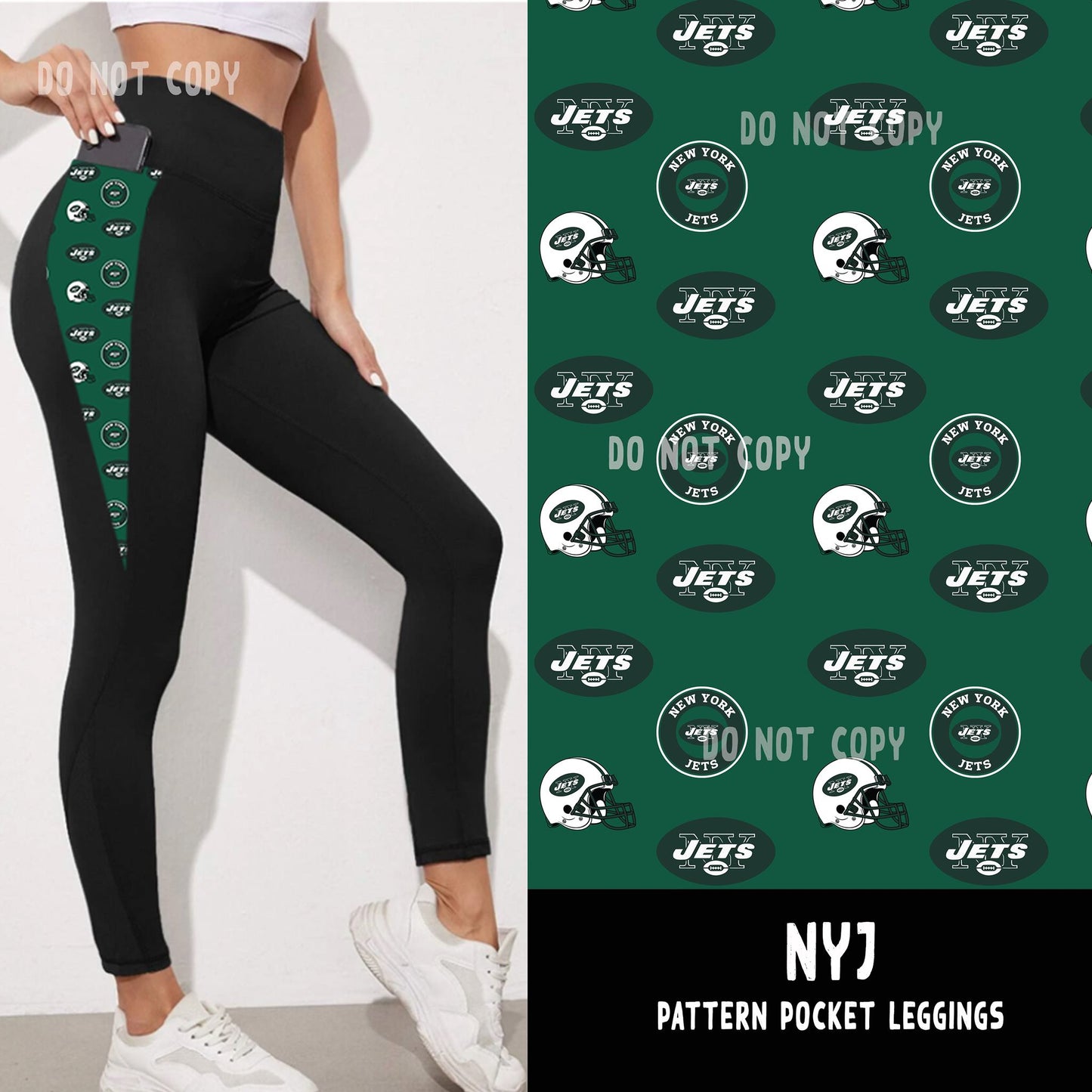 FBALL RUN-NYJ LEGGINGS/JOGGER