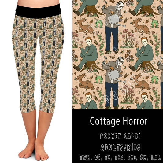 COTTAGE CORE 2 - HORROR -LEGGINGS