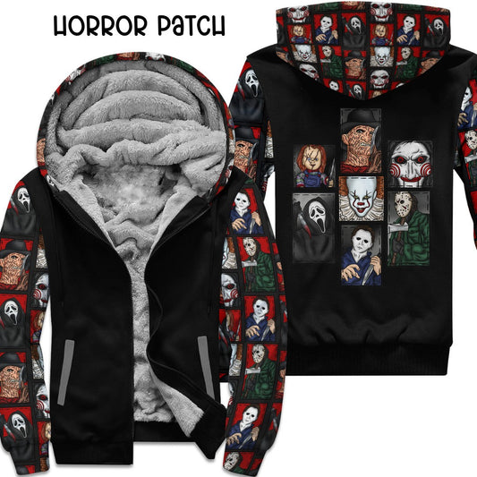 HORROR PATCH- FLEECE/COTTON LINED JACKETS RUN 12 PREORDER CLOSING 11/29