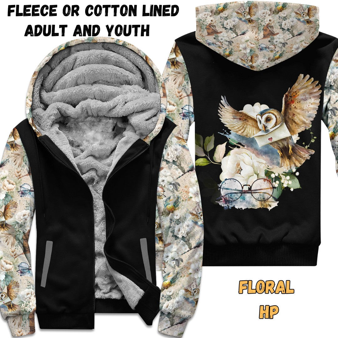 FLORAL HP- FLEECE/COTTON LINED JACKETS RUN 12 PREORDER CLOSING 11/29