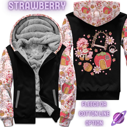 STRAWBERRY- FLEECE/COTTON LINED JACKETS RUN 12 PREORDER CLOSING 11/29