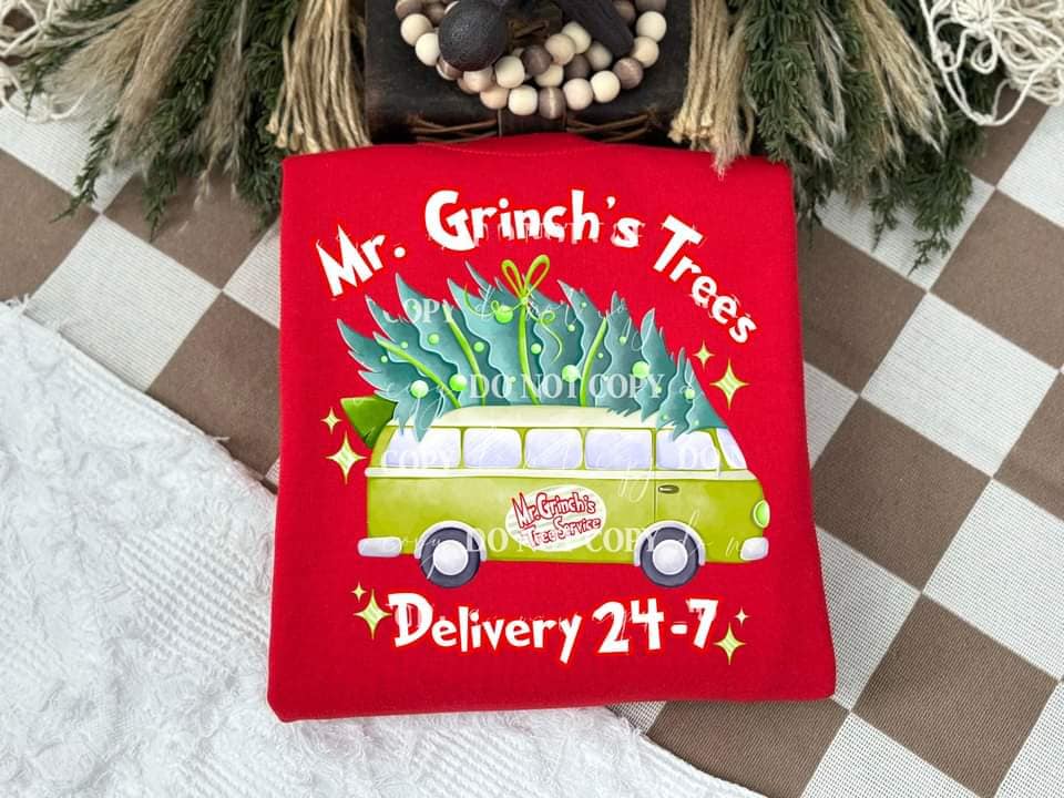 MEAN ONE TREE SERVICE-DOUBLE SIDED TEE