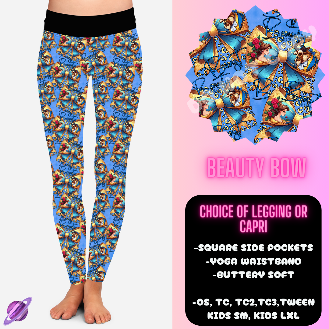 BEAUTY BOW - BOW RUN LEGGING/CAPRI PREORDER CLOSING 4/7 ETA MAY