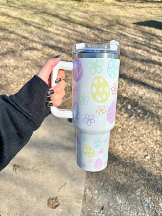 Easter egg tumbler