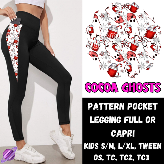 COCOA GHOSTS -PPO12 - LEGGING/CAPRI PREORDER CLOSING 10/8