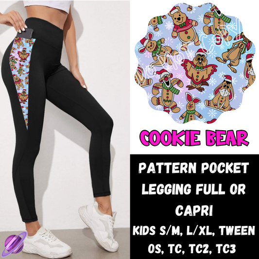 COOKIE BEAR -PPO12 - LEGGING/CAPRI PREORDER CLOSING 10/8