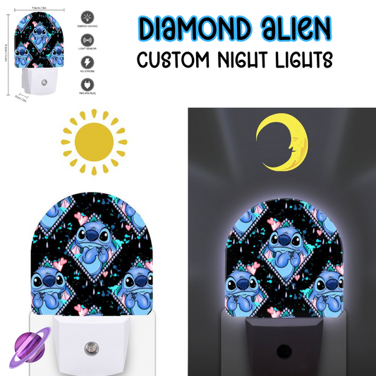 DIAMOND ALIEN - NIGHT LIGHTS PREORDER CLOSING 10/27