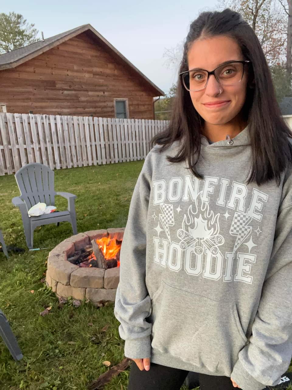 BONFIRE HOODIE HOODED SWEATSHIRT