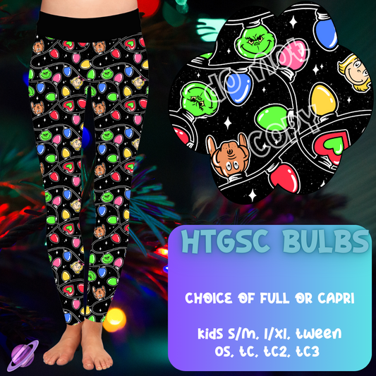 HTGSC BULBS - B98 - LEGGING/CAPRI PREORDER CLOSING 9/22