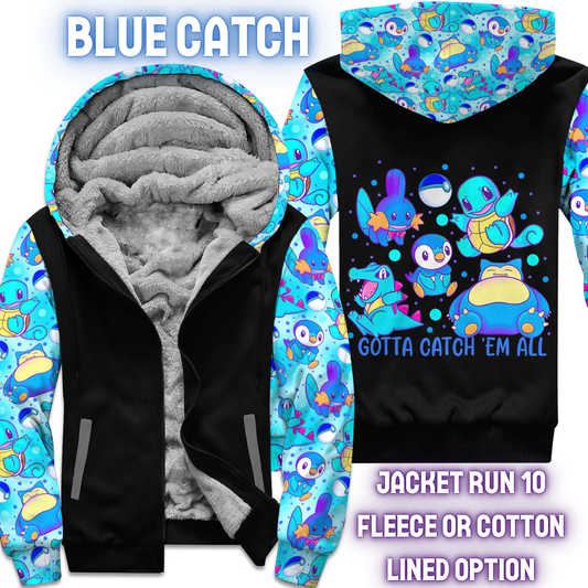 BLUE CATCH - FLEECE/COTTON LINED JACKETS RUN 10 PREORDER CLOSING 10/26