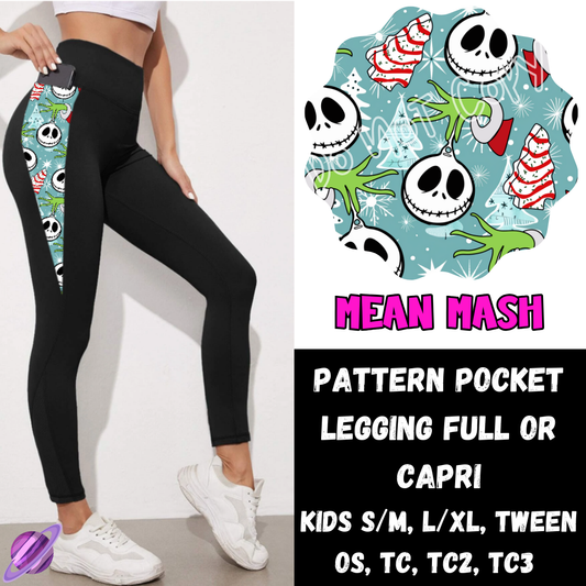 MEAN MASH -PPO12 - LEGGING/CAPRI PREORDER CLOSING 10/8