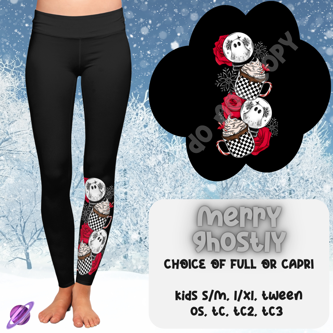 MERRY GHOSTLY - BOOT RUN 1 - LEGGING/CAPRI PREORDER CLOSING 10/8