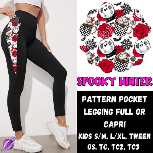 SPOOKY WINTER -PPO12 - LEGGING/CAPRI PREORDER CLOSING 10/8