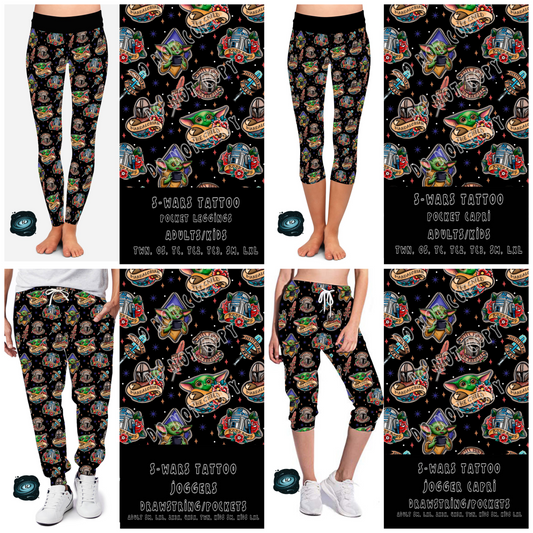 TATTOO RUN- SWARS- POCKET LEGGING/JOGGER