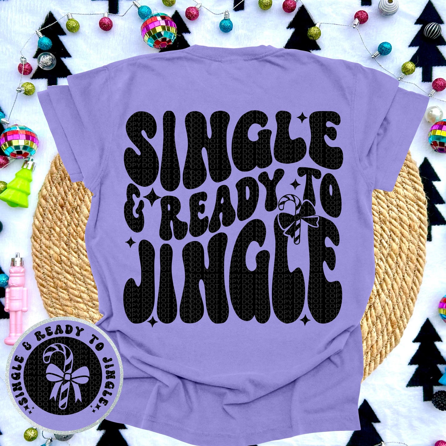 SINGLE JINGLE- DOUBLE SIDED TEE