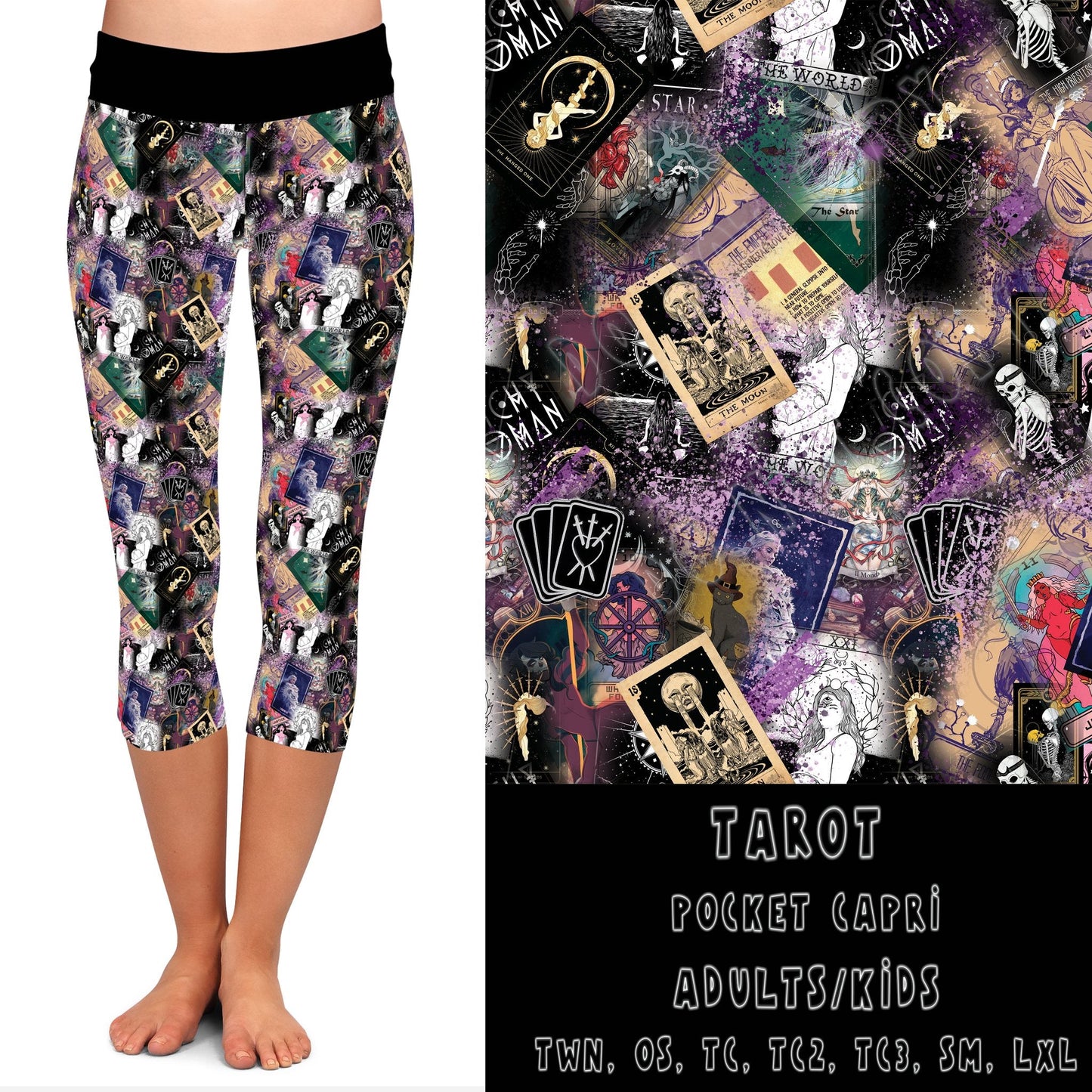 DARK TWISTED RUN-TAROT-LEGGING/JOGGER