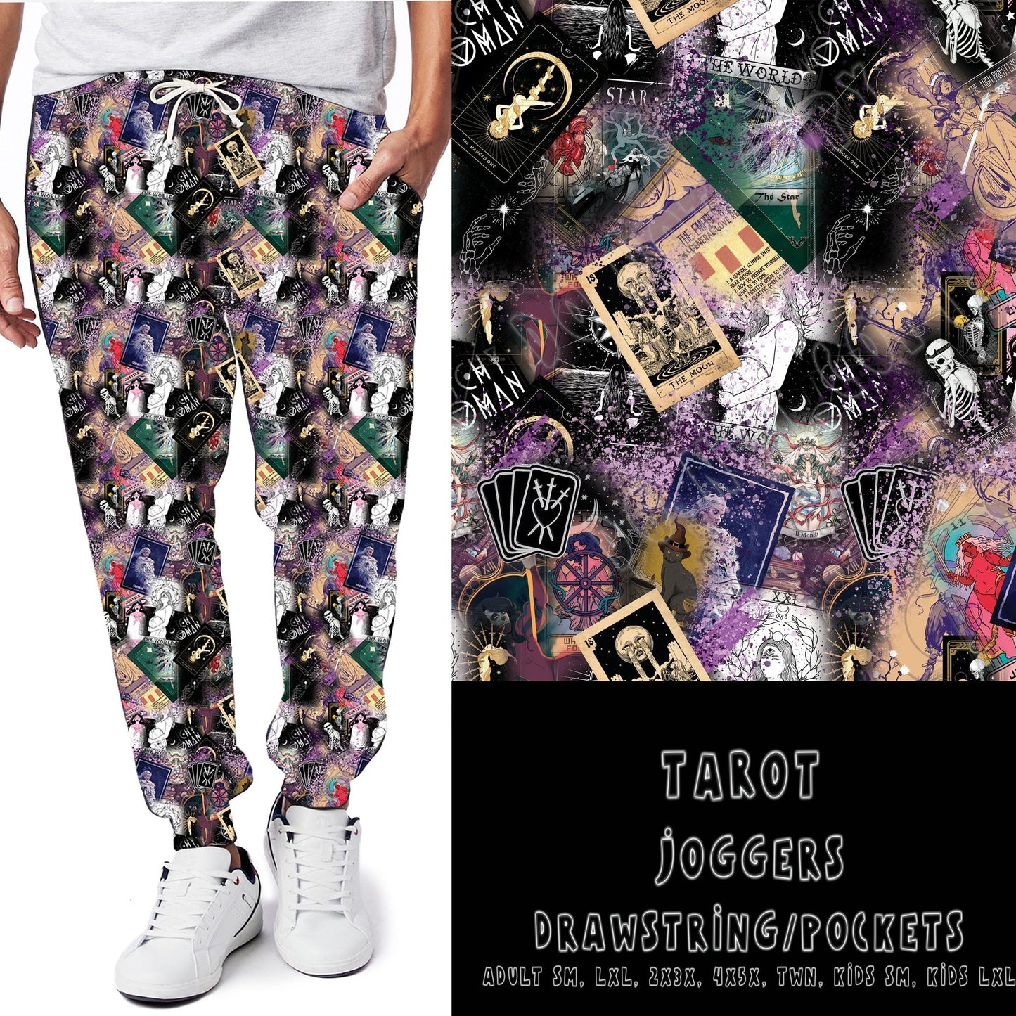 DARK TWISTED RUN-TAROT-LEGGING/JOGGER