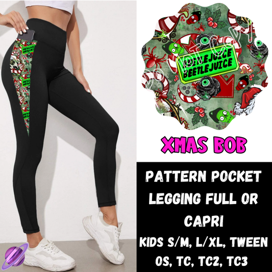 XMAS BOB -PPO12 - LEGGING/CAPRI PREORDER CLOSING 10/8