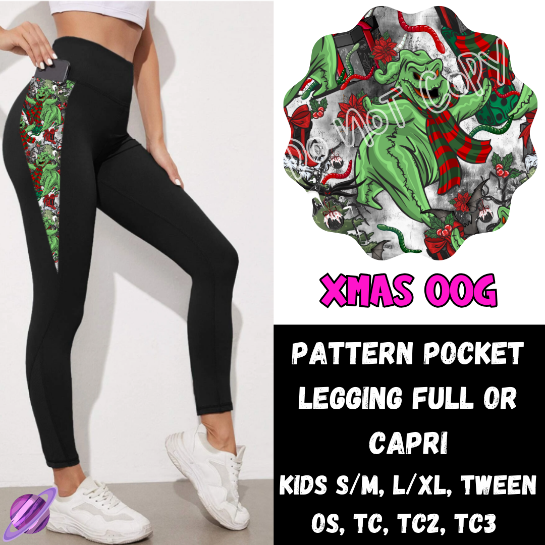 XMAS OOG -PPO12 - LEGGING/CAPRI PREORDER CLOSING 10/8