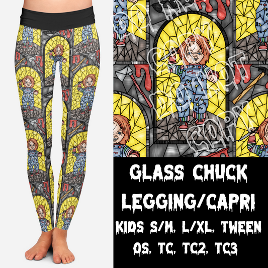 HALLOWEEEN PART 1 -GLASS CHUCK- LEGGINGS