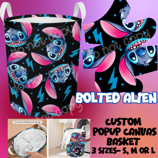 BOLTED ALIEN - STORAGE BASKETS - PREORDER CLOSING 12/4