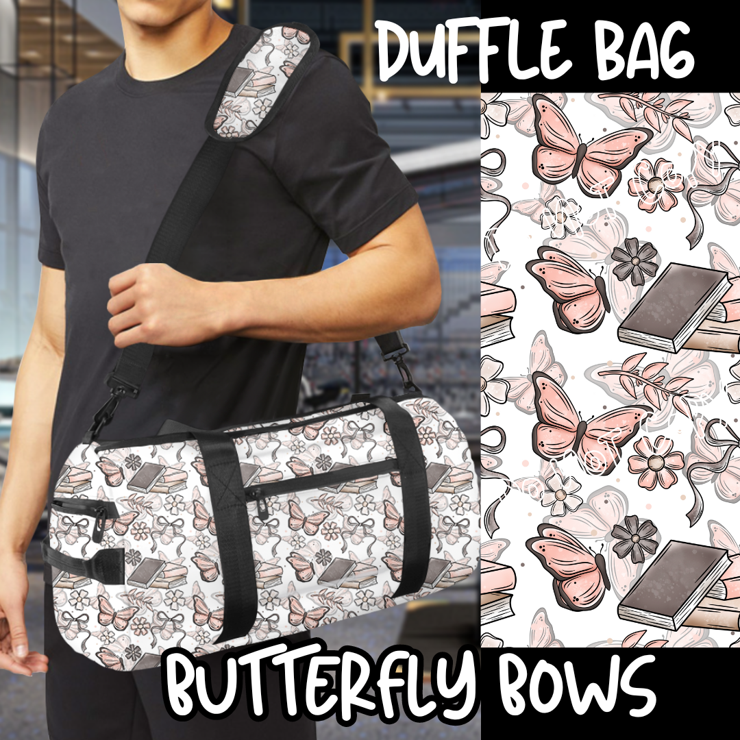 BUTTERFLY BOWS - BAG RUN 3 - DUFFLE BAG - PREORDER CLOSING 10/22