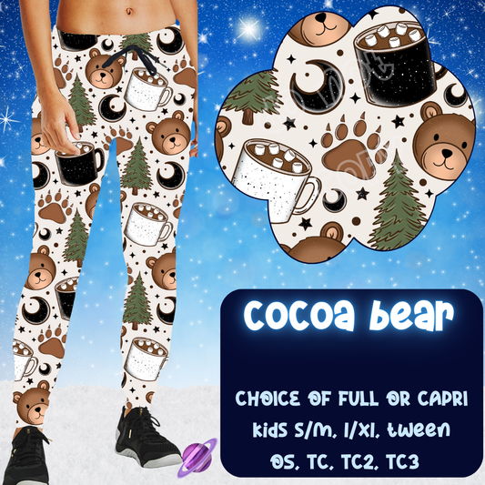 COCOA BEAR   - JOGGER/CAPRI WINTER RUN CLOSING 10/29