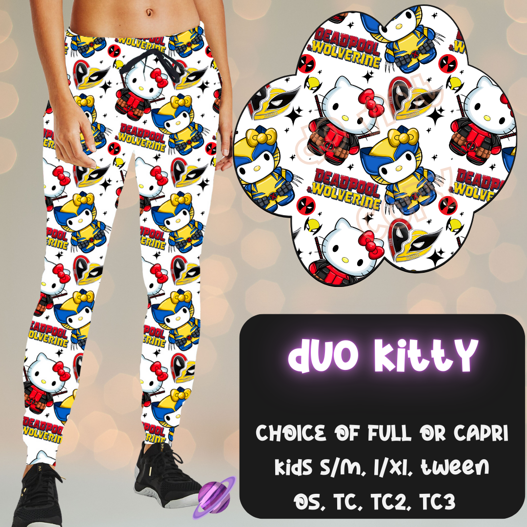 DUO KITTY - LEGGING/JOGGER/LOUNGER - KITTY COSPLAY RUN CLOSING 11/15