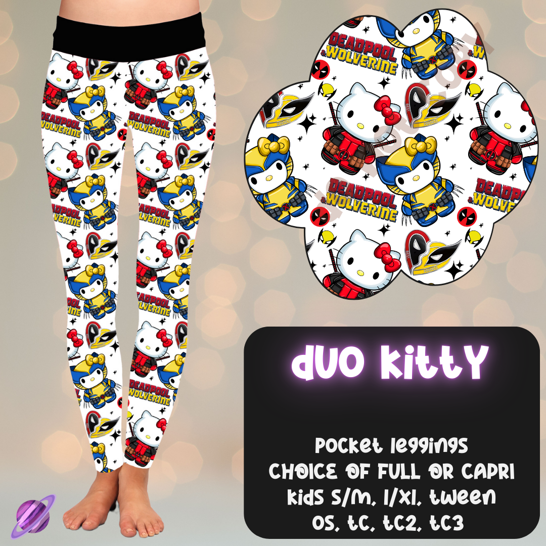 DUO KITTY - LEGGING/JOGGER/LOUNGER - KITTY COSPLAY RUN CLOSING 11/15