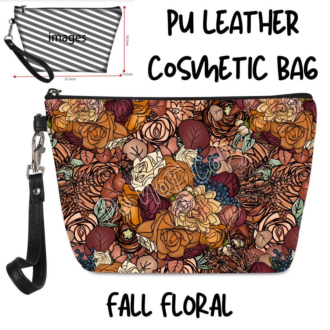 FALL FLORAL - BAG RUN 3 - COSMETIC BAG - PREORDER CLOSING 10/22