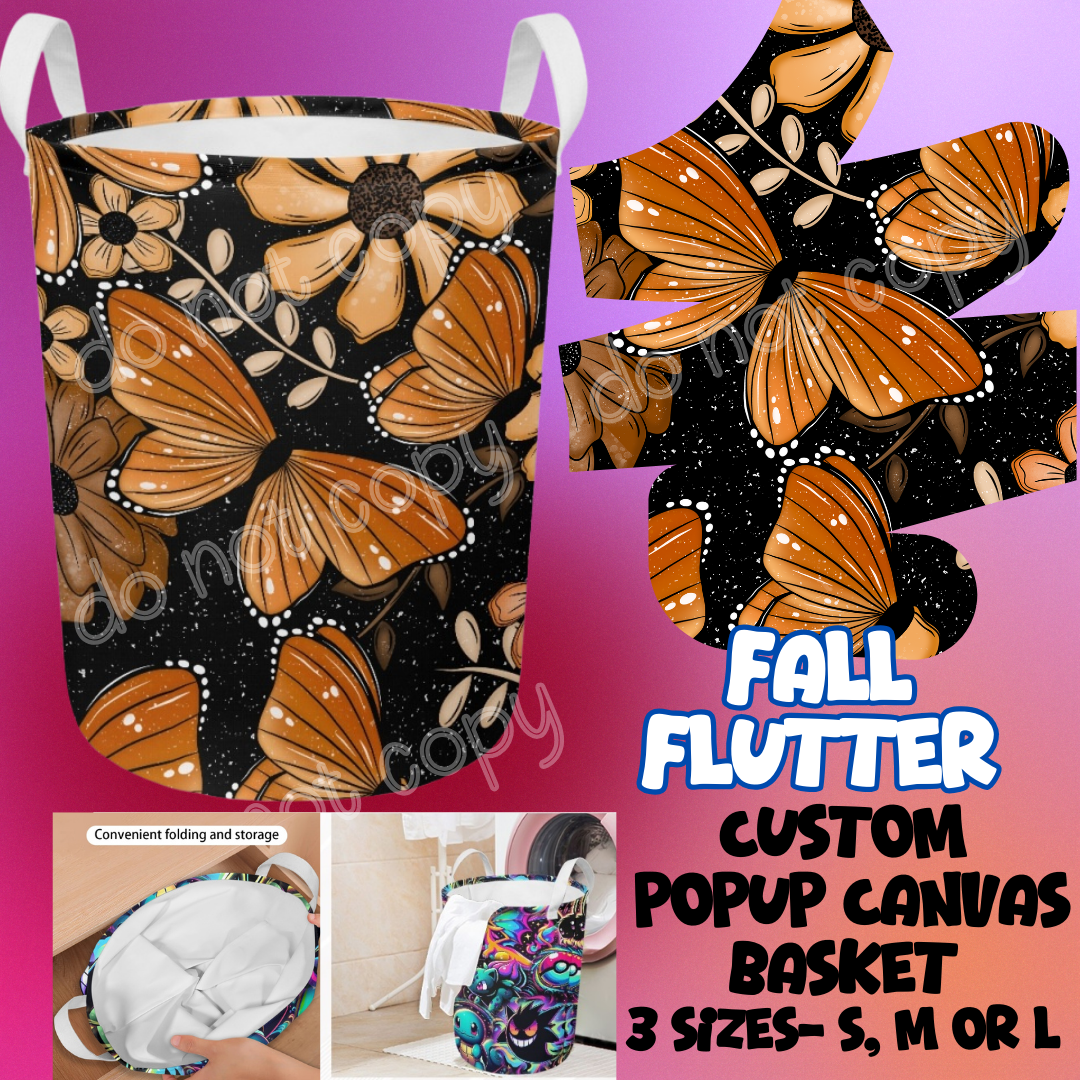 FALL FLUTTER - STORAGE BASKETS - PREORDER CLOSING 12/4