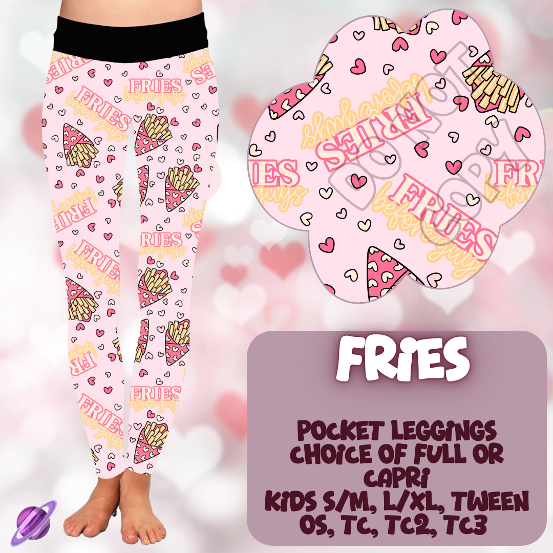 FRIES - LEGGING/JOGGER/LOUNGER - LOVE YOU RUN PREORDER CLOSING 11/30