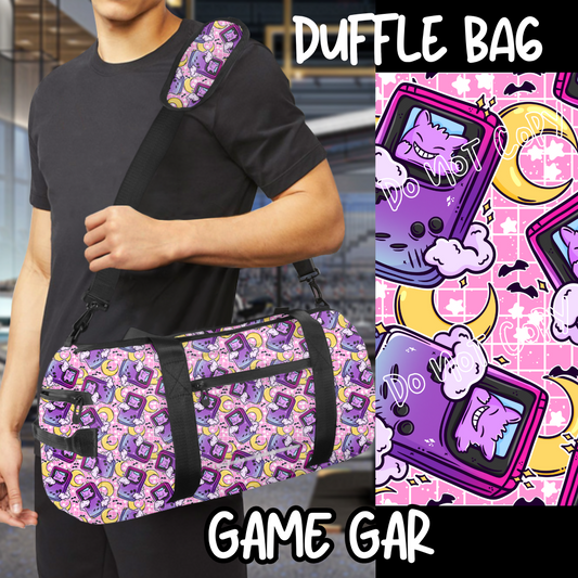 GAME GAR - BAG RUN 3 - DUFFLE BAG - PREORDER CLOSING 10/22