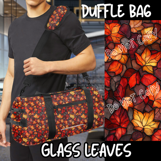 GLASS LEAVES - BAG RUN 3 - DUFFLE BAG - PREORDER CLOSING 10/22