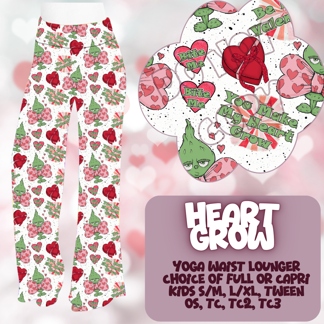 HEART GROW - LEGGING/JOGGER/LOUNGER - LOVE YOU RUN PREORDER CLOSING 11/30