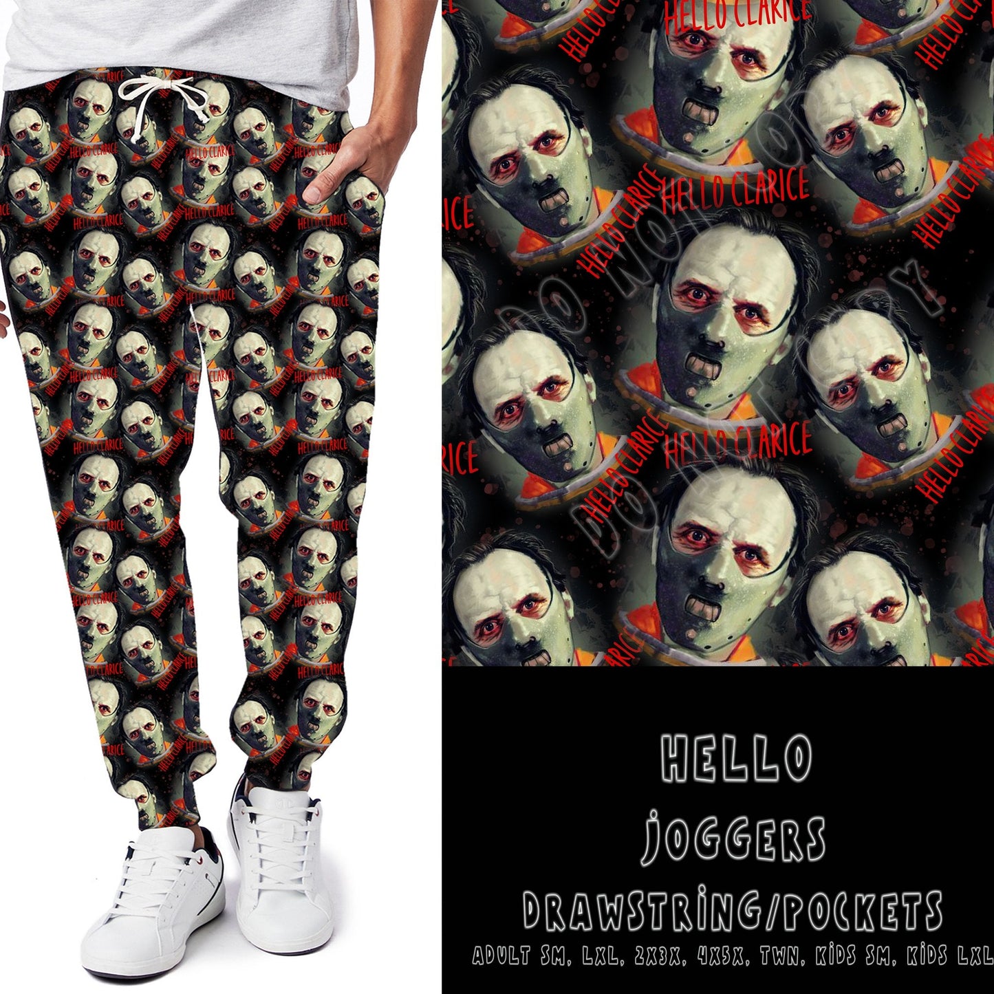 DARK TWISTED RUN- HELLO-LEGGING/JOGGER