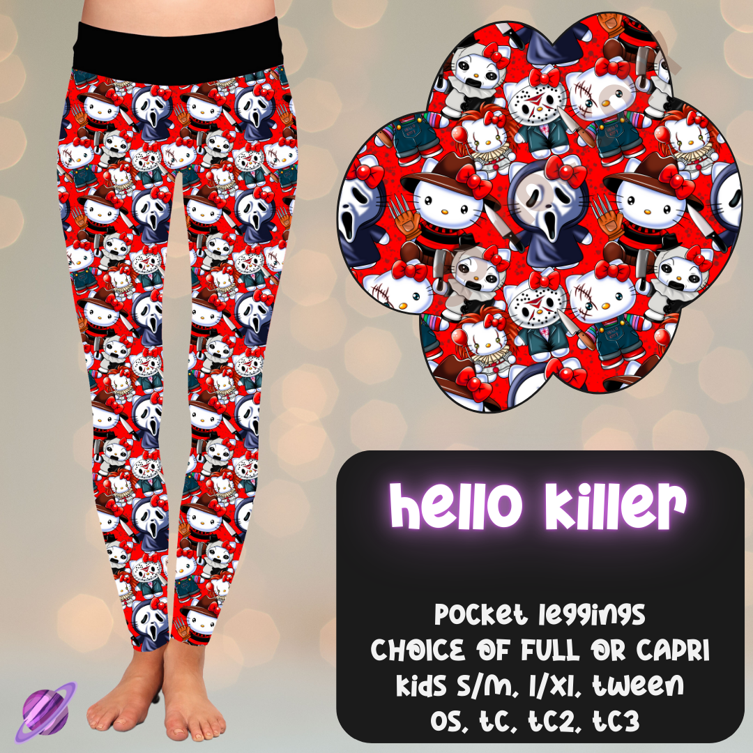 HELLO KILLER - LEGGING/JOGGER/LOUNGER - KITTY COSPLAY RUN CLOSING 11/15