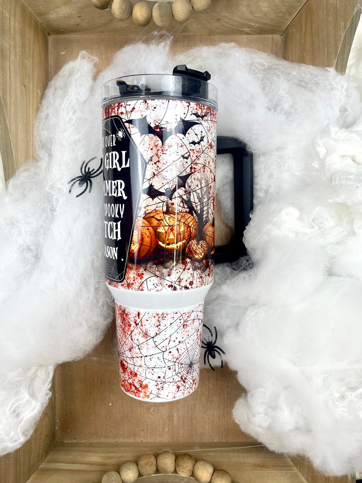 Spooky B*tch season tumbler