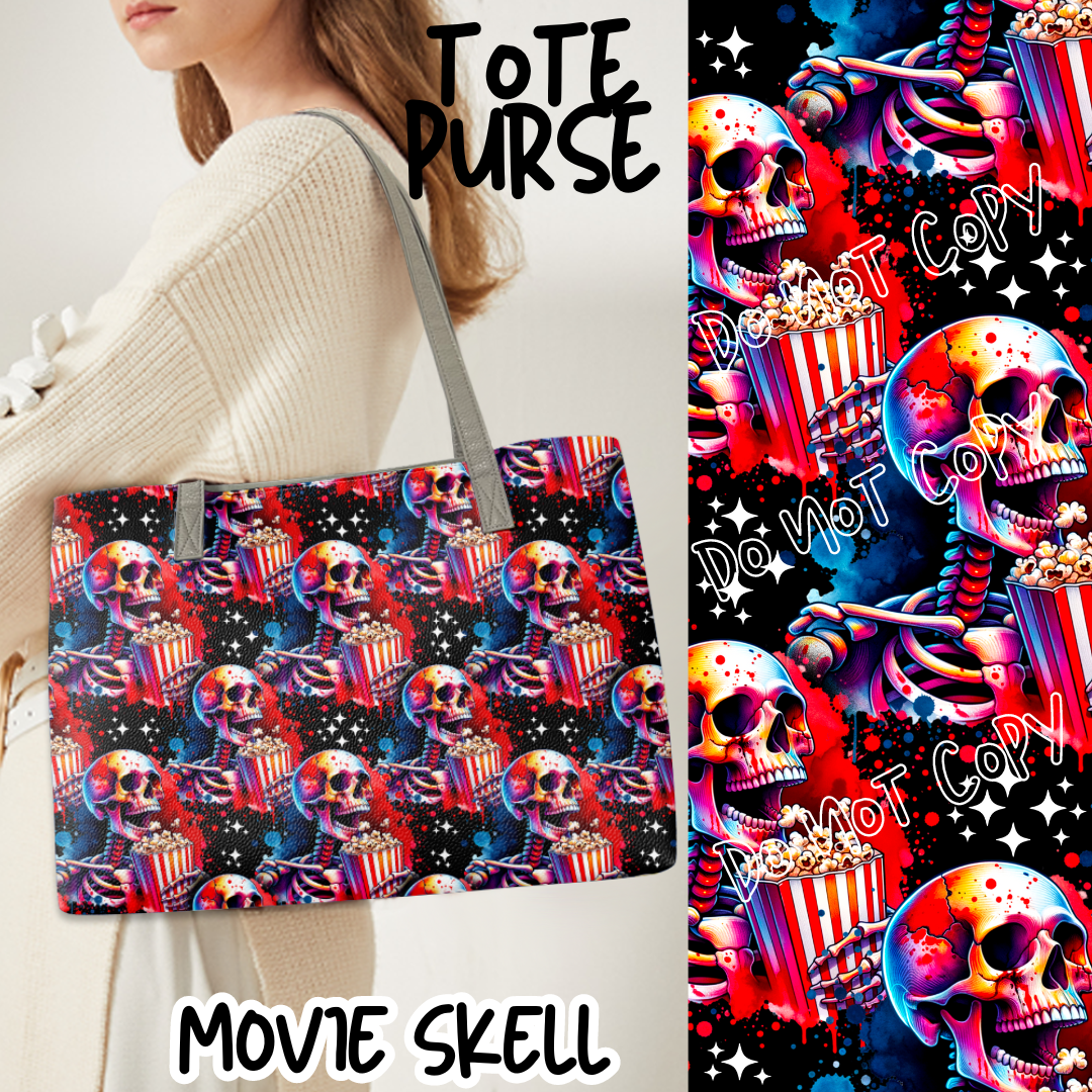 MOVIE SKELL  - BAG RUN 3 - TOTE PURSE - PREORDER CLOSING 10/22