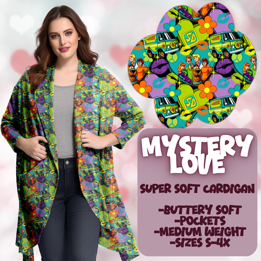 MYSTERY LOVE - SOFT CARDGIAN LOVE YOU RUN CLOSING 11/30