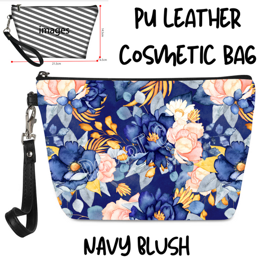 NAVY BLUSH - BAG RUN 3 - COSMETIC BAG - PREORDER CLOSING 10/22