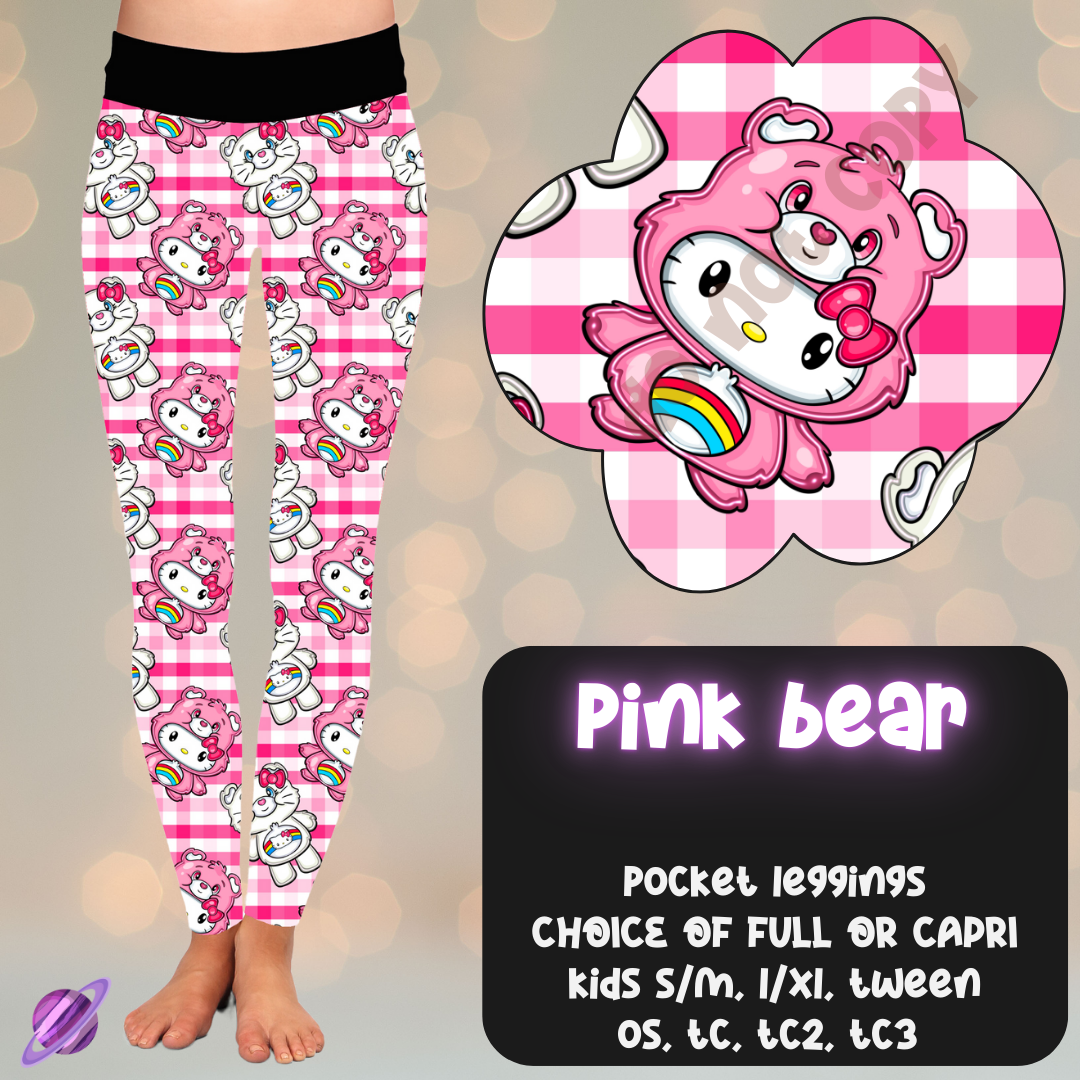 PINK BEAR - LEGGING/JOGGER/LOUNGER - KITTY COSPLAY RUN CLOSING 11/15