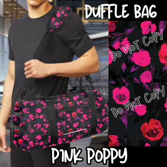 PINK POPPY - BAG RUN 3 - DUFFLE BAG - PREORDER CLOSING 10/22