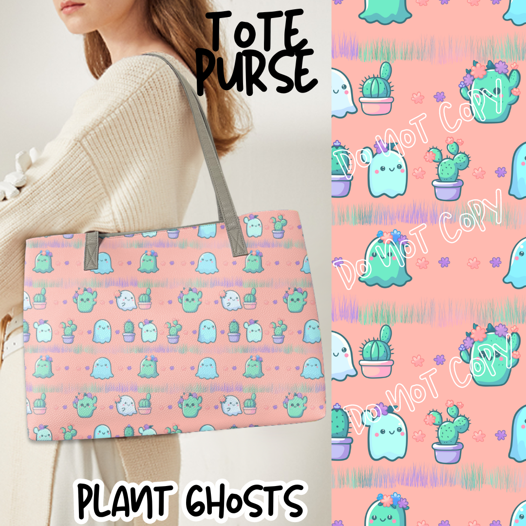 PLANT GHOSTS - BAG RUN 3 - TOTE PURSE - PREORDER CLOSING 10/22