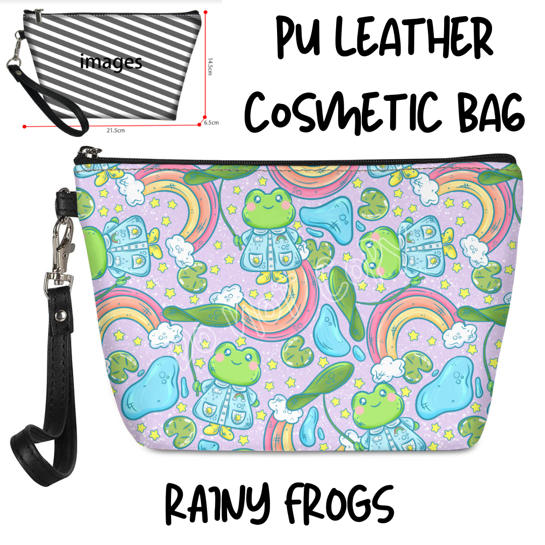 RAINY FROGS - BAG RUN 3 - COSMETIC BAG - PREORDER CLOSING 10/22