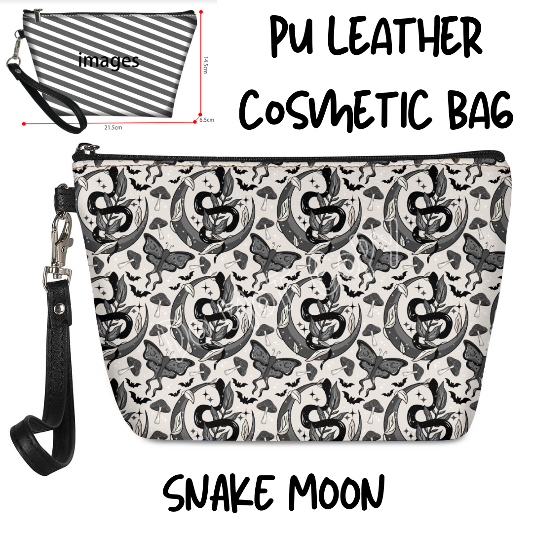 SNAKE MOON - BAG RUN 3 - COSMETIC BAG - PREORDER CLOSING 10/22